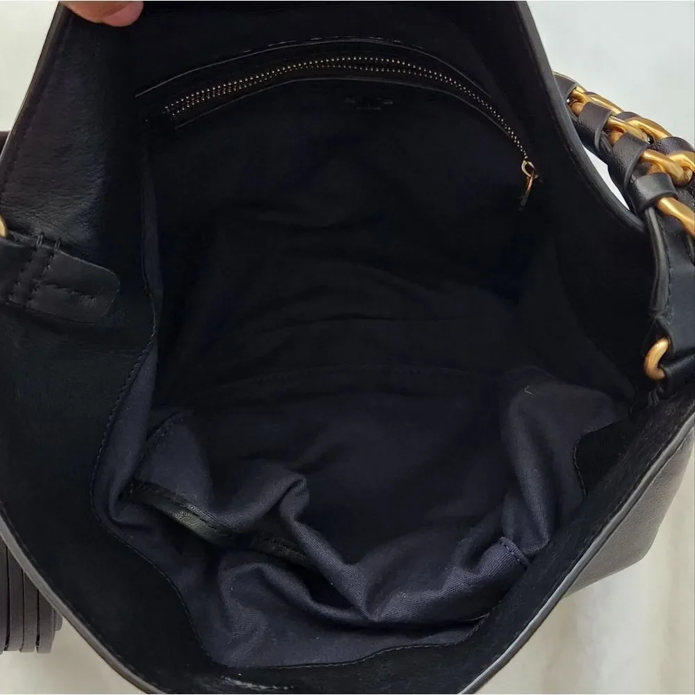 Tory Burch Brooke Hobo Bag with Braided Handle